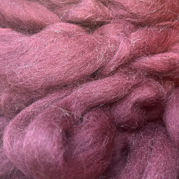 Ounces - Merino Dyed Fiber