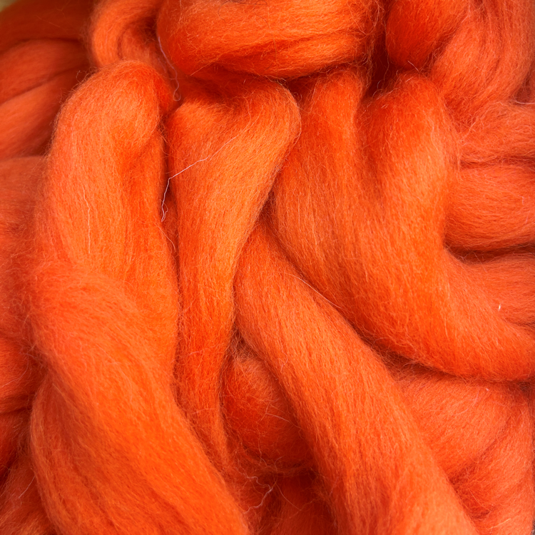 Ounces - Merino Dyed Fiber