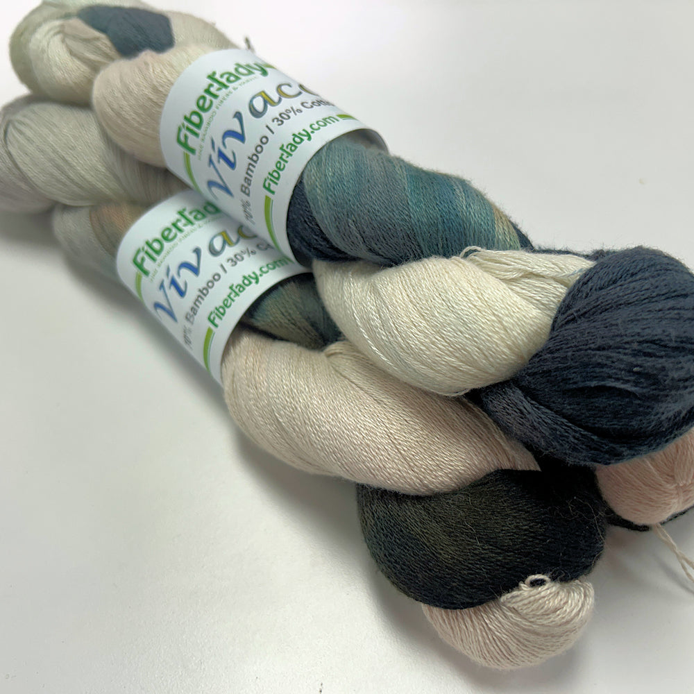 Vivacot Painted Bamboo/Cotton Yarn
