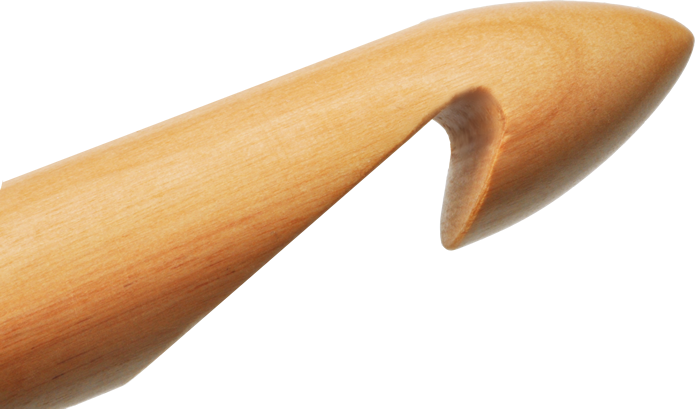 Jumbo Wood Crochet Hook