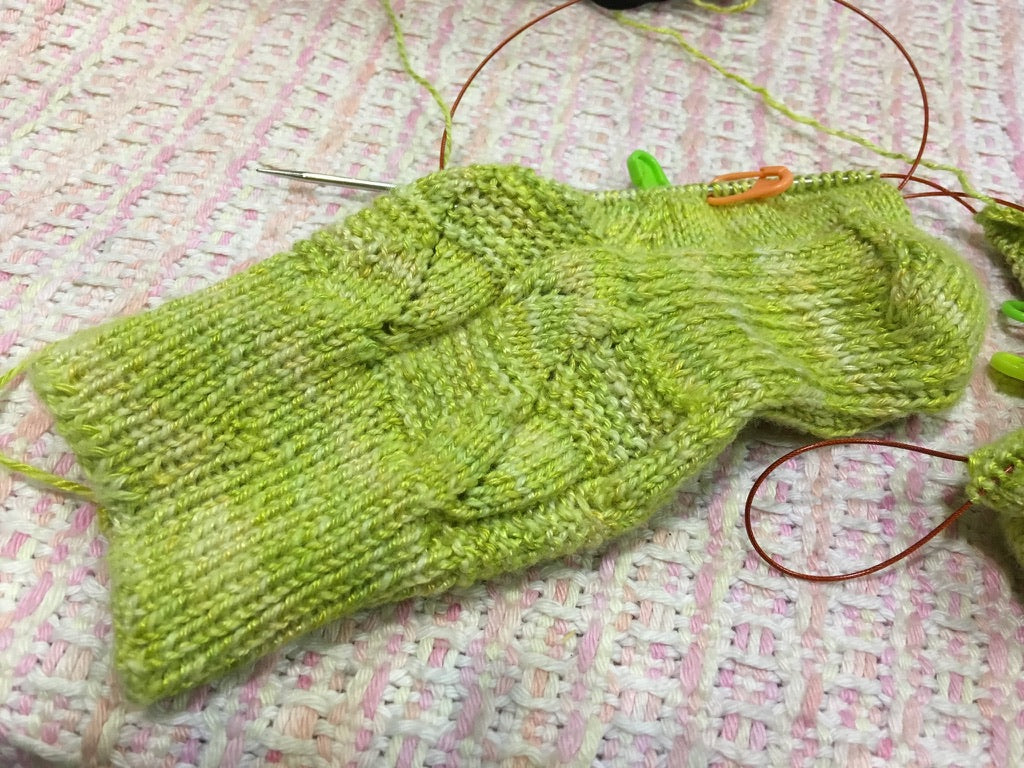 Lime Fizzy Socks Pattern