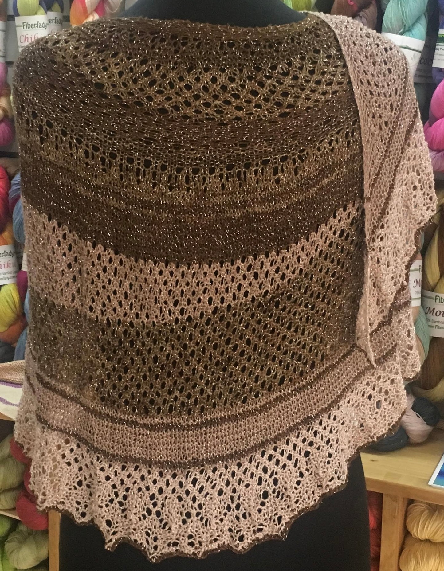 Symmetrical Asymmetry Shawl Kit