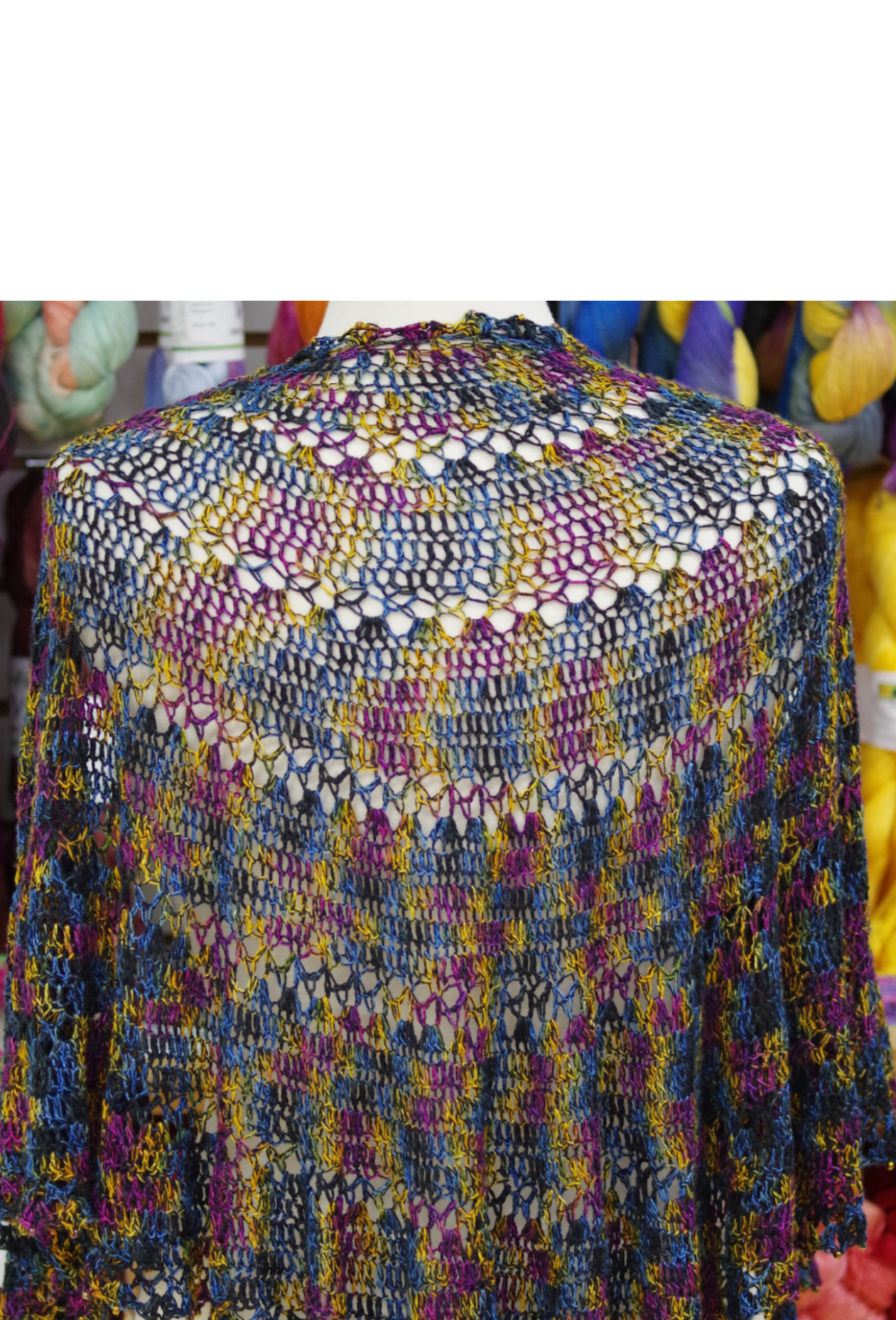 Fanfare Crocheted Shawl Kit