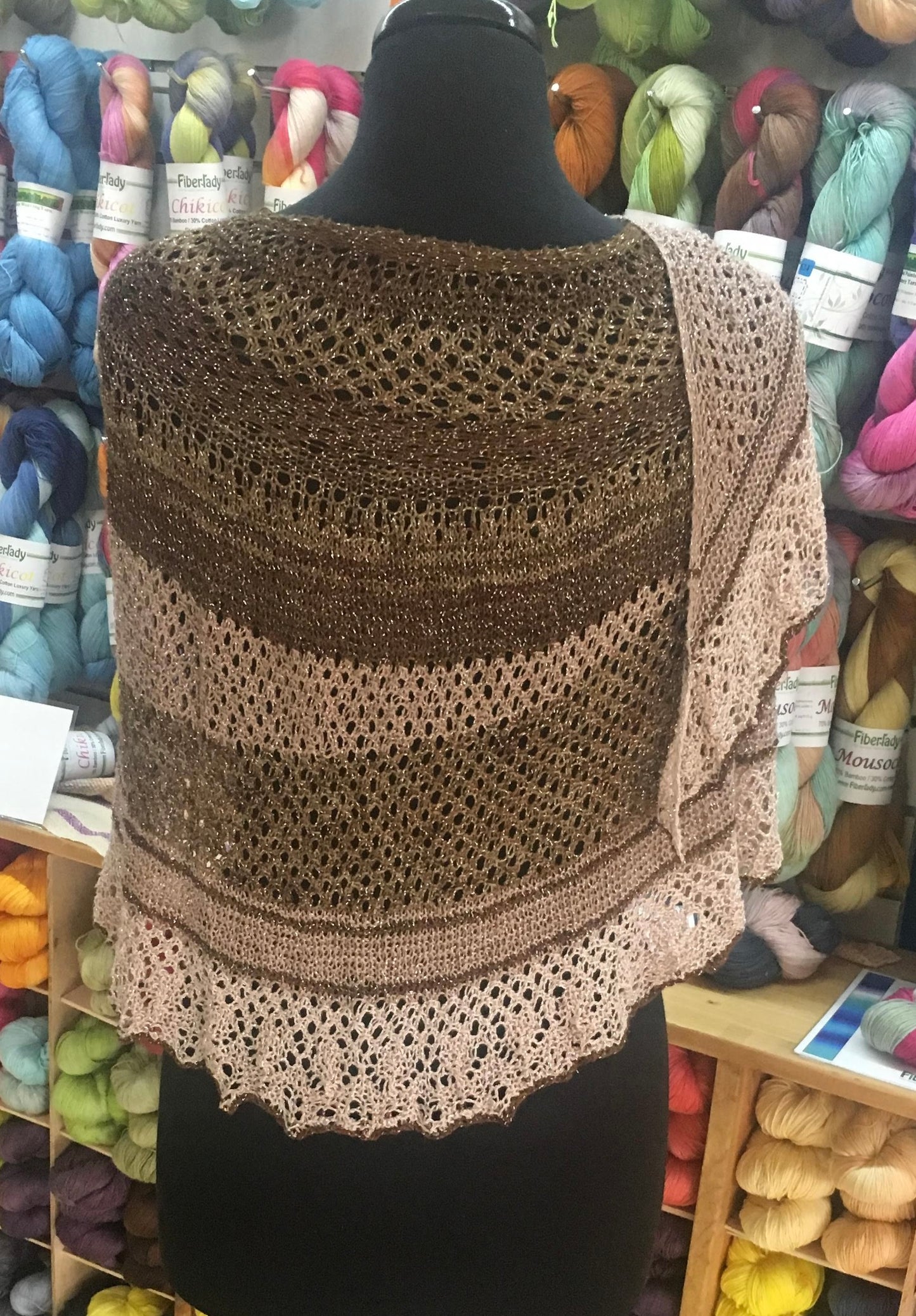 Symmetrical Asymmetry Shawl Kit
