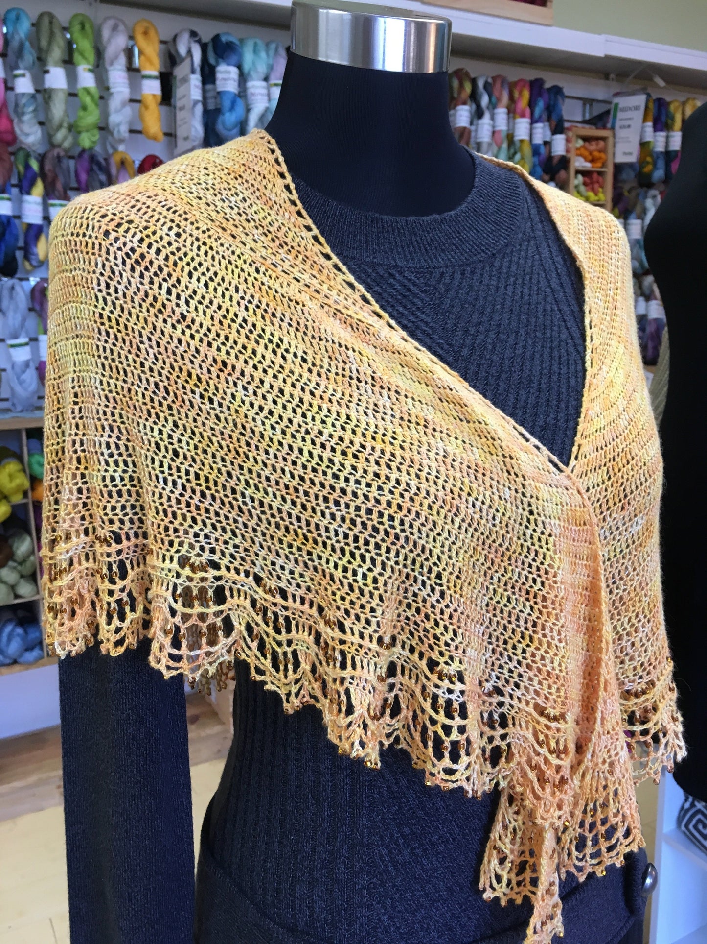 Beaded Dreams Shawl Pattern