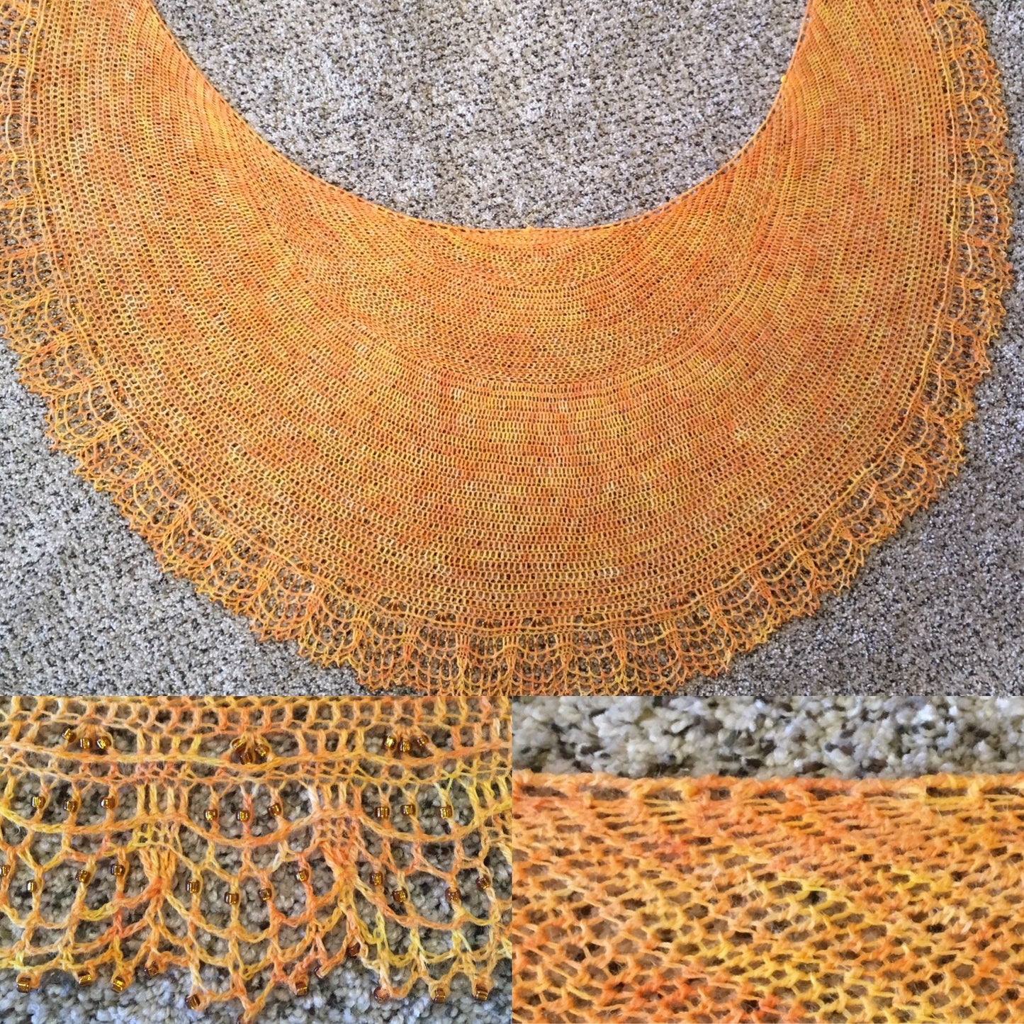 Beaded Dreams Shawl Pattern