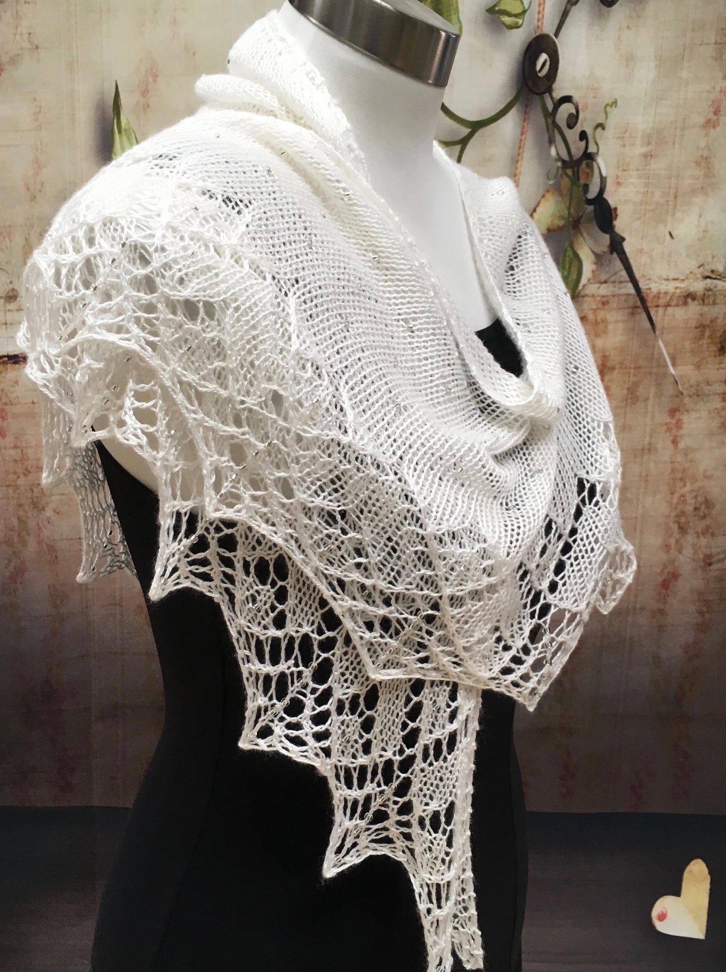 How Do I Love Thee Shawl Kit