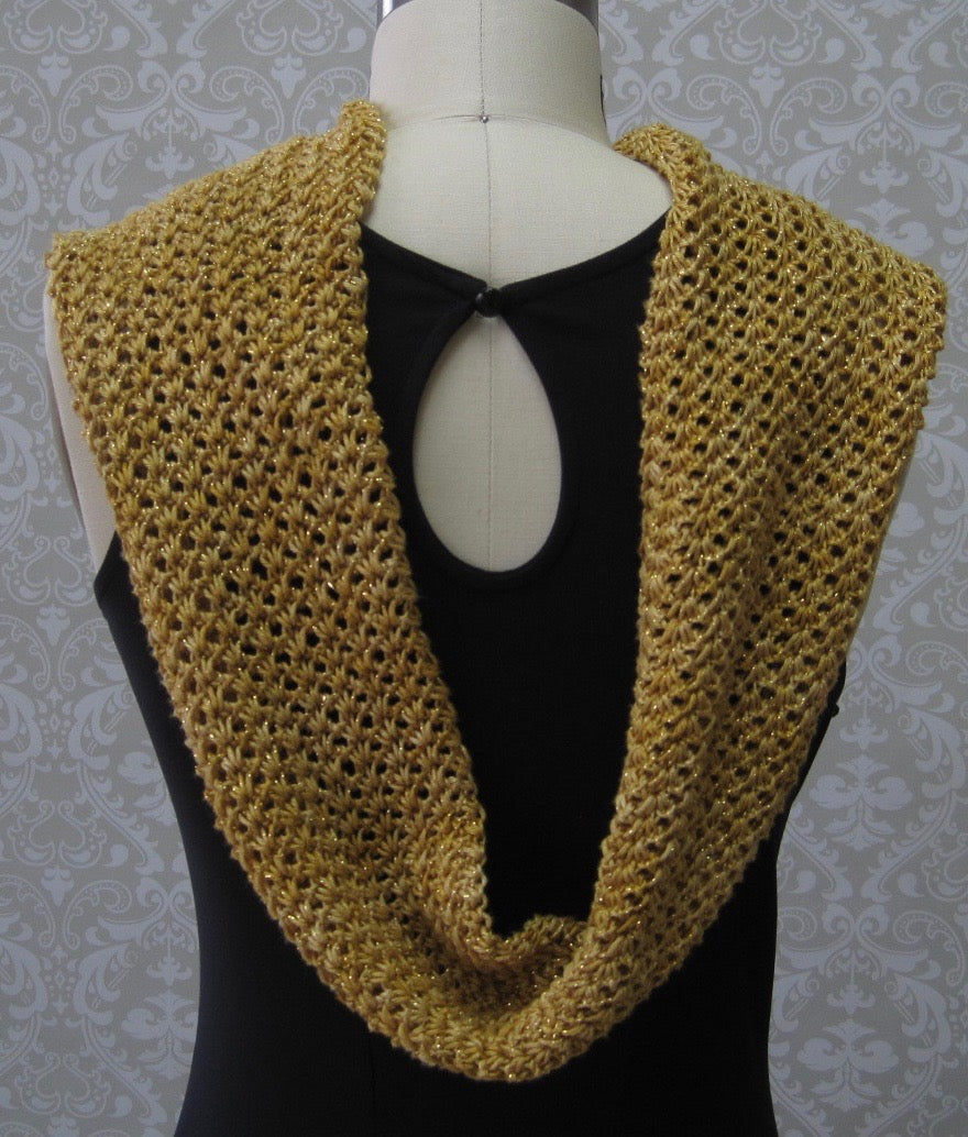 Shells Around Cowl Pattern