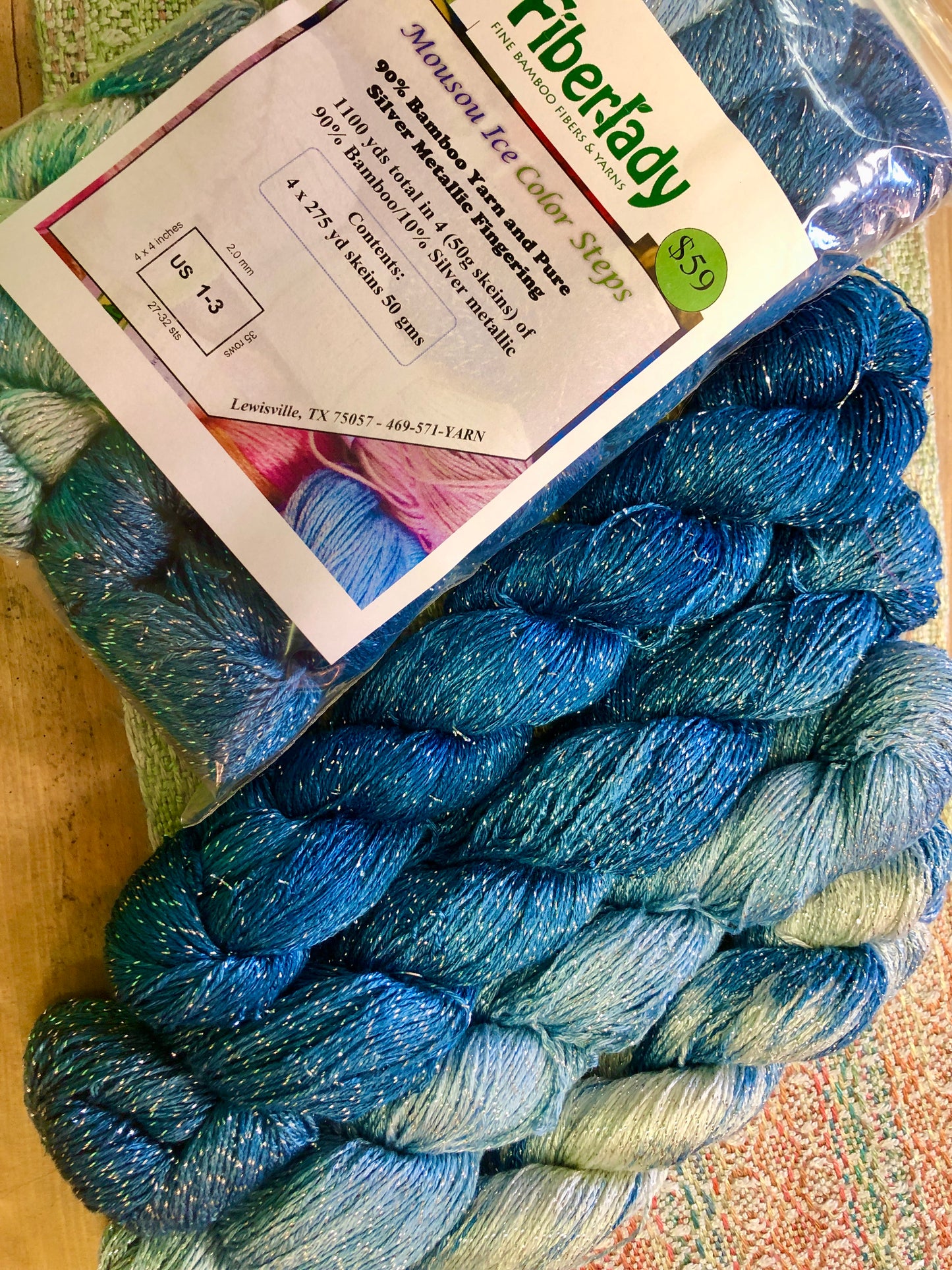 Mousou ICE Color Steps Bamboo Yarn