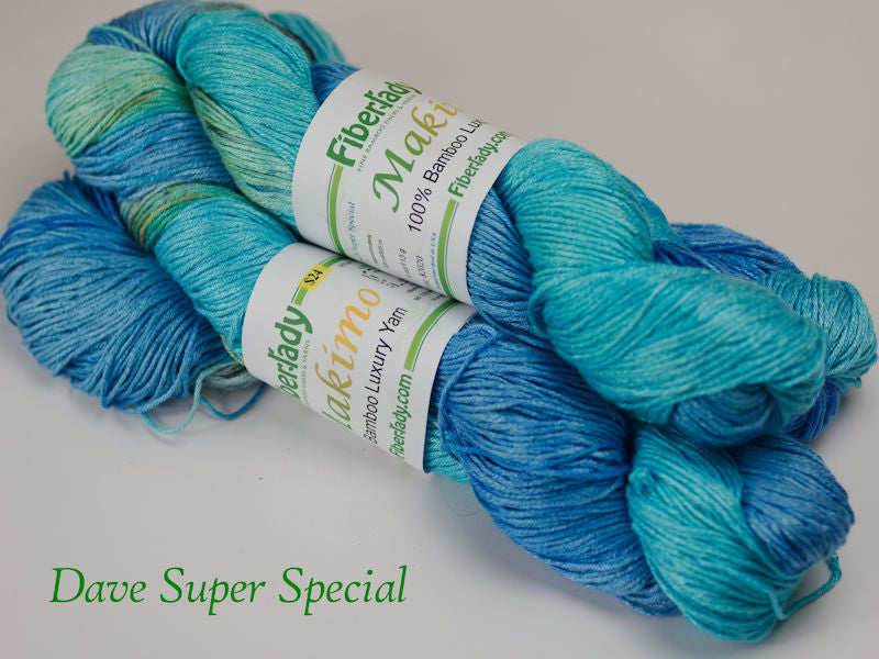 Makimo Hand Painted Bamboo Yarn