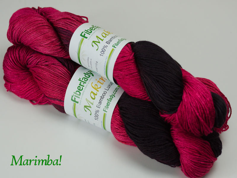 Makimo Hand Painted Bamboo Yarn