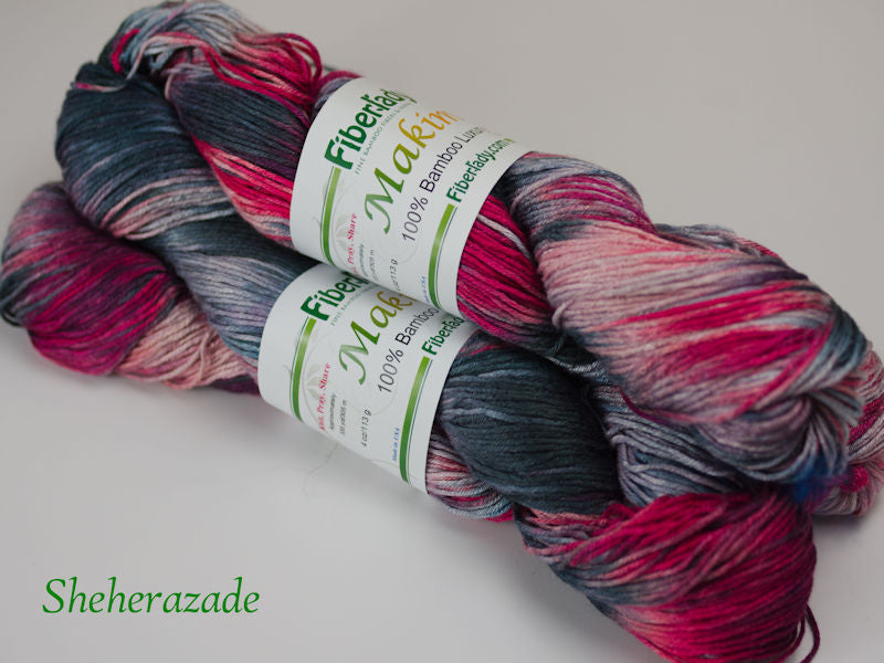 Makimo Hand Painted Bamboo Yarn