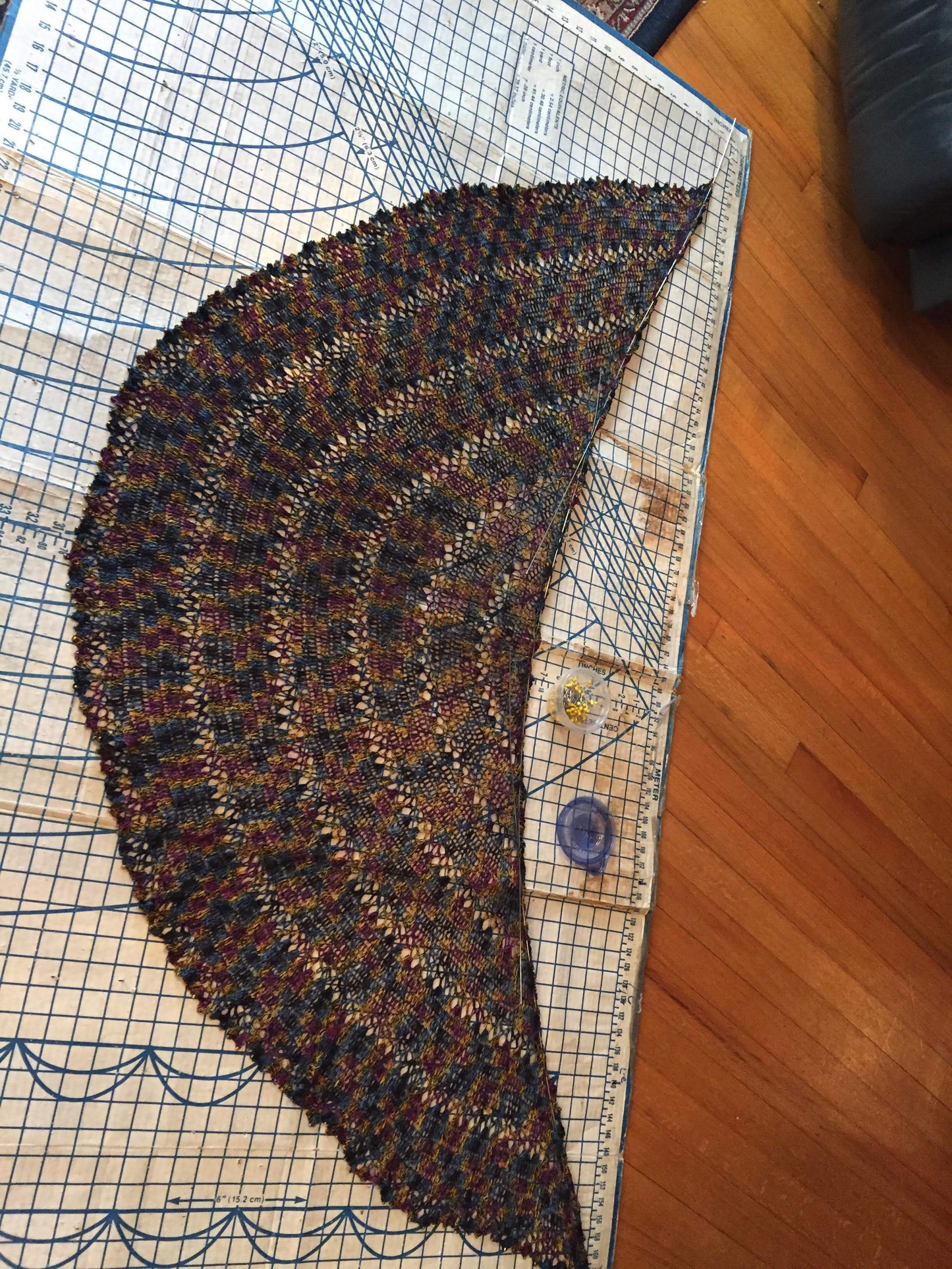 Fanfare Crocheted Shawl Kit