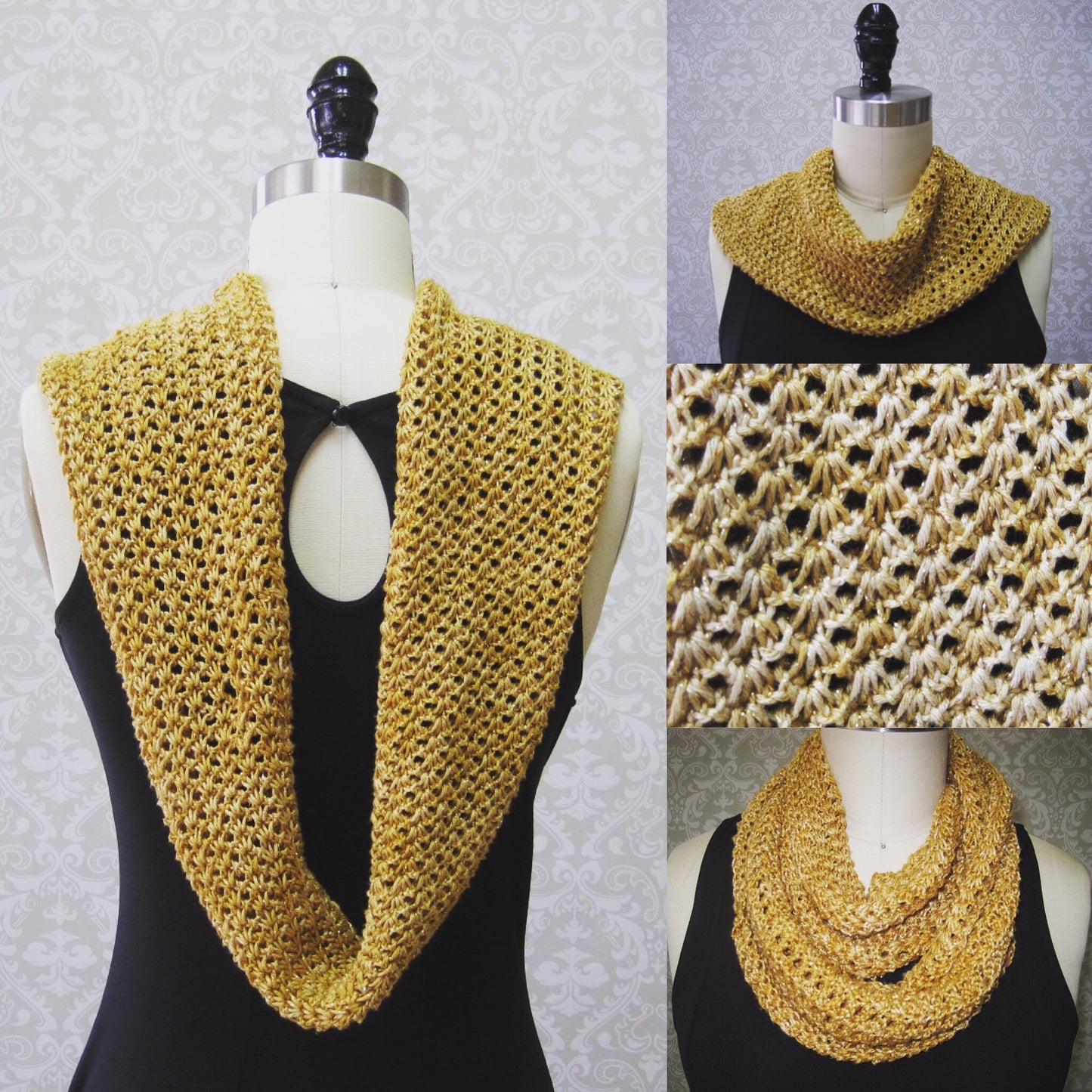 Shells Around Cowl Pattern