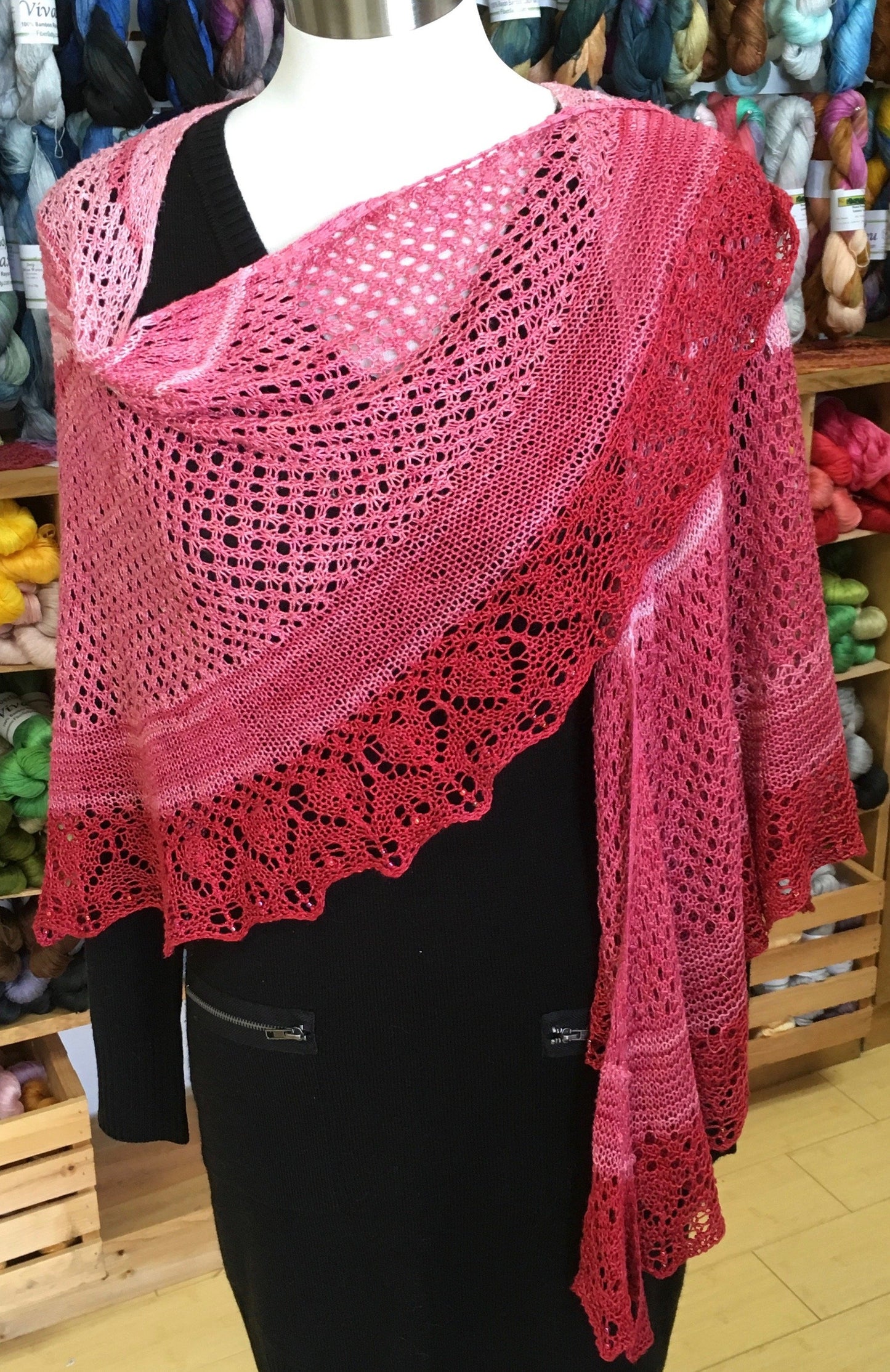 Symmetrical Asymmetry Shawl Kit