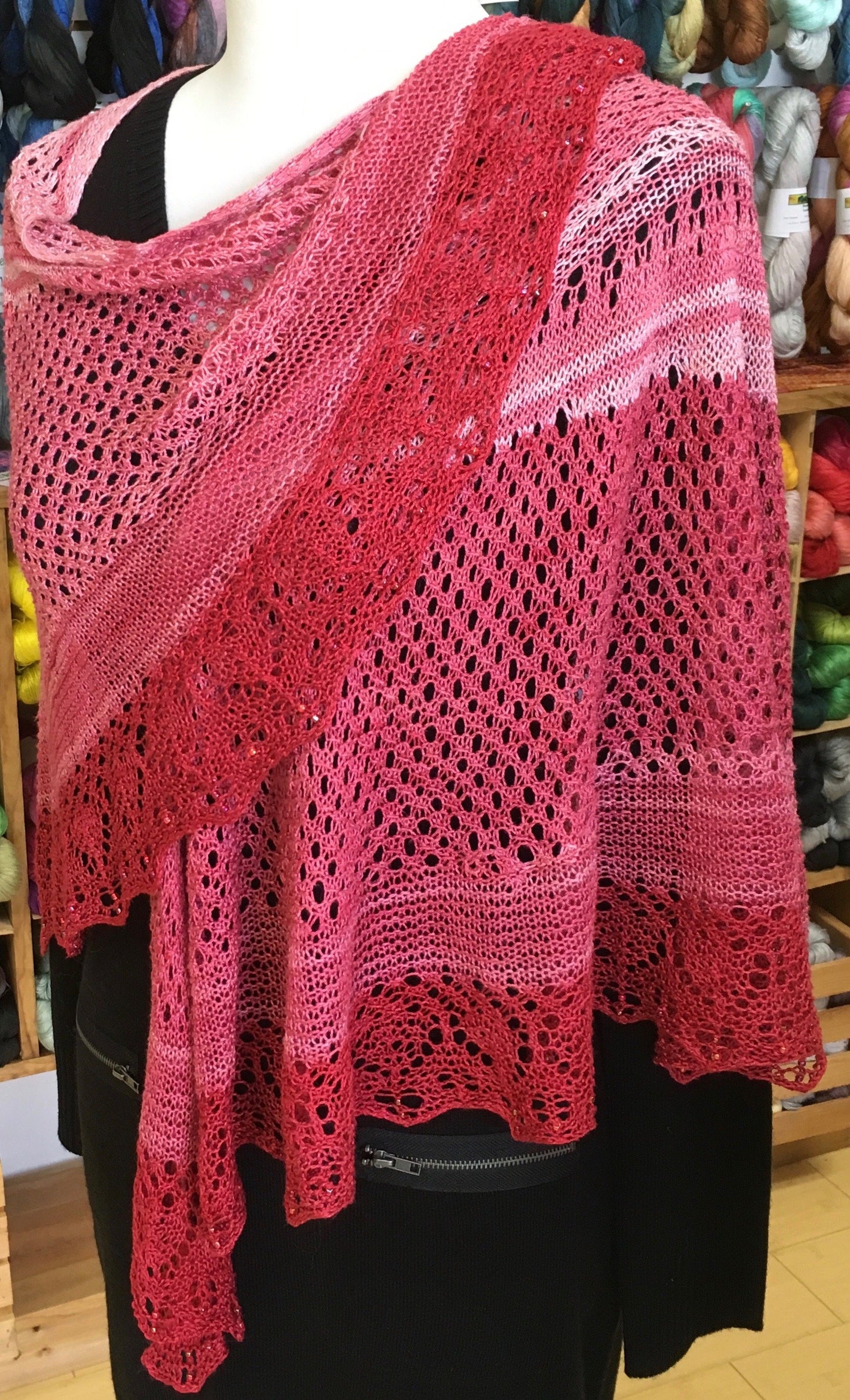 Symmetrical Asymmetry Shawl Kit