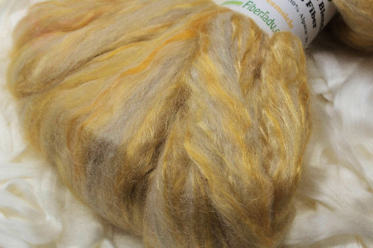 Alpaca Bamboo Blended Roving