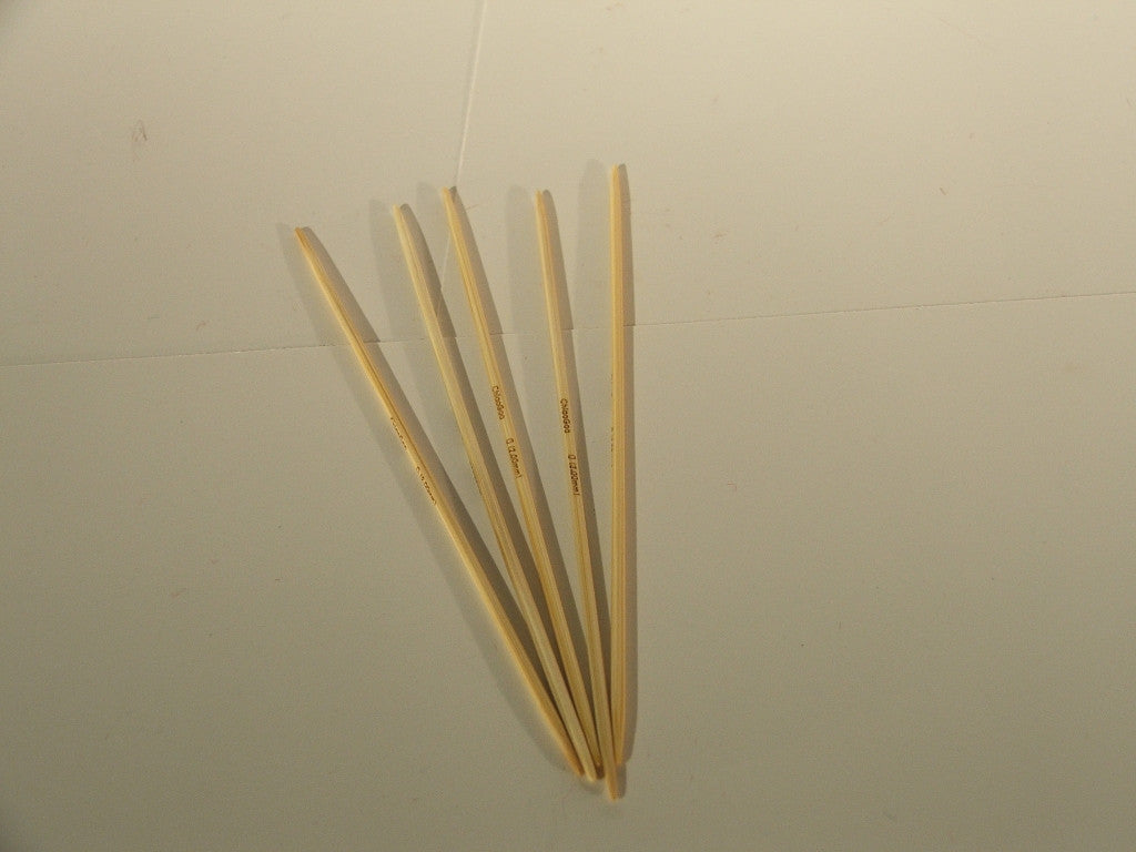 Bamboo Double Point 6" Needles