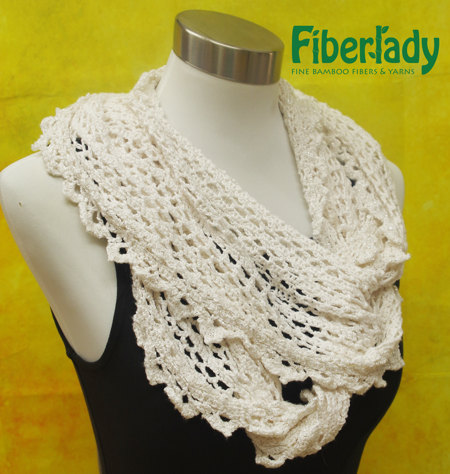 Elegant Crochet Cowl Kit