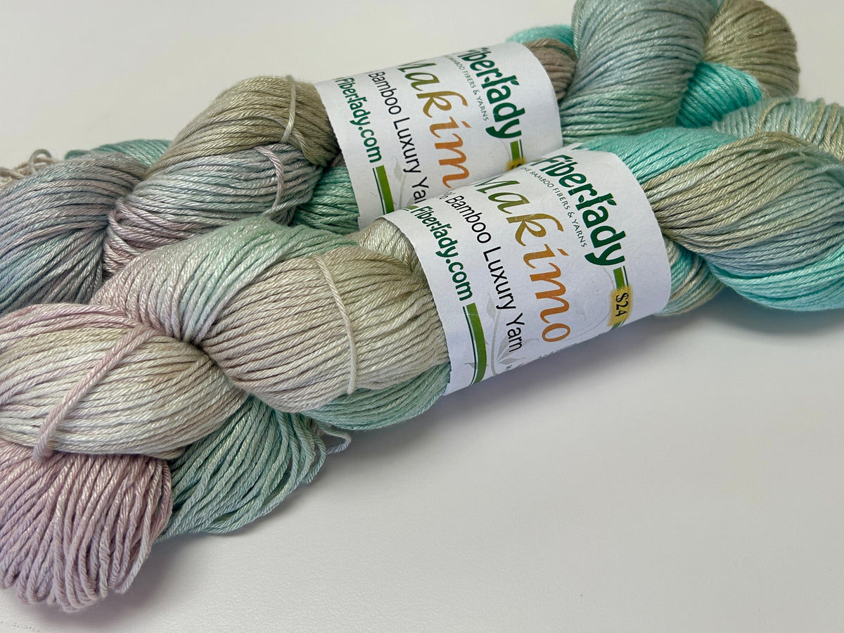 Makimo Hand Painted Bamboo Yarn