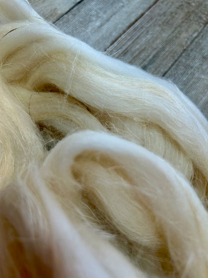Merino Wool Hemp Blended Roving