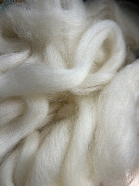 Falkland Wool Roving per ounce