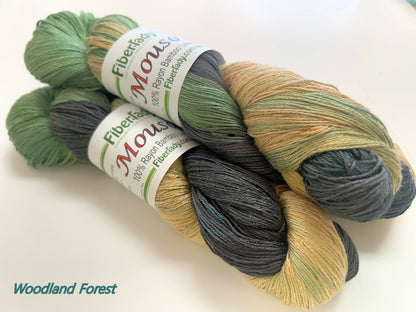 Mousou Hand Painted Bamboo Yarn