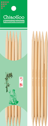 Bamboo Double Point 8" Needles