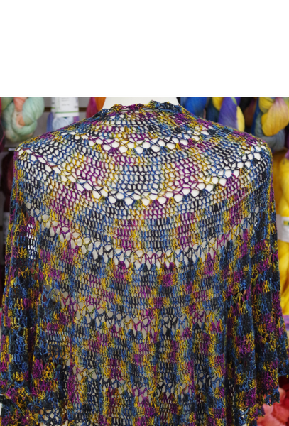 Fanfare Crocheted Shawl Pattern