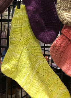 Lime Fizzy Socks Pattern