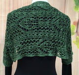 Forest Lace Shrug Pattern