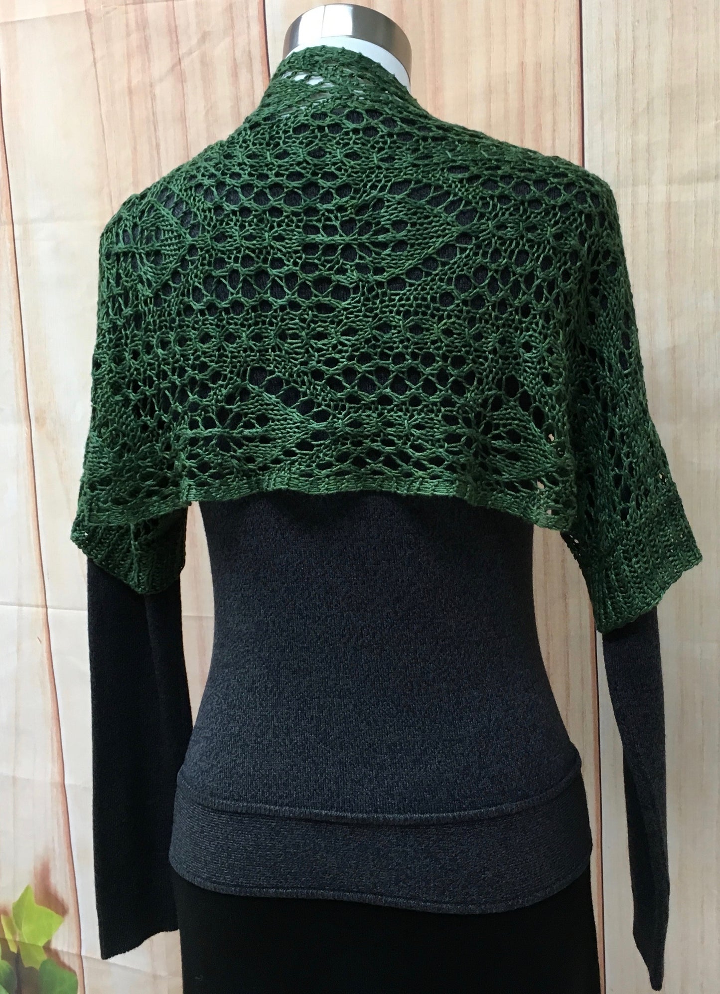 Forest Lace Shrug Pattern