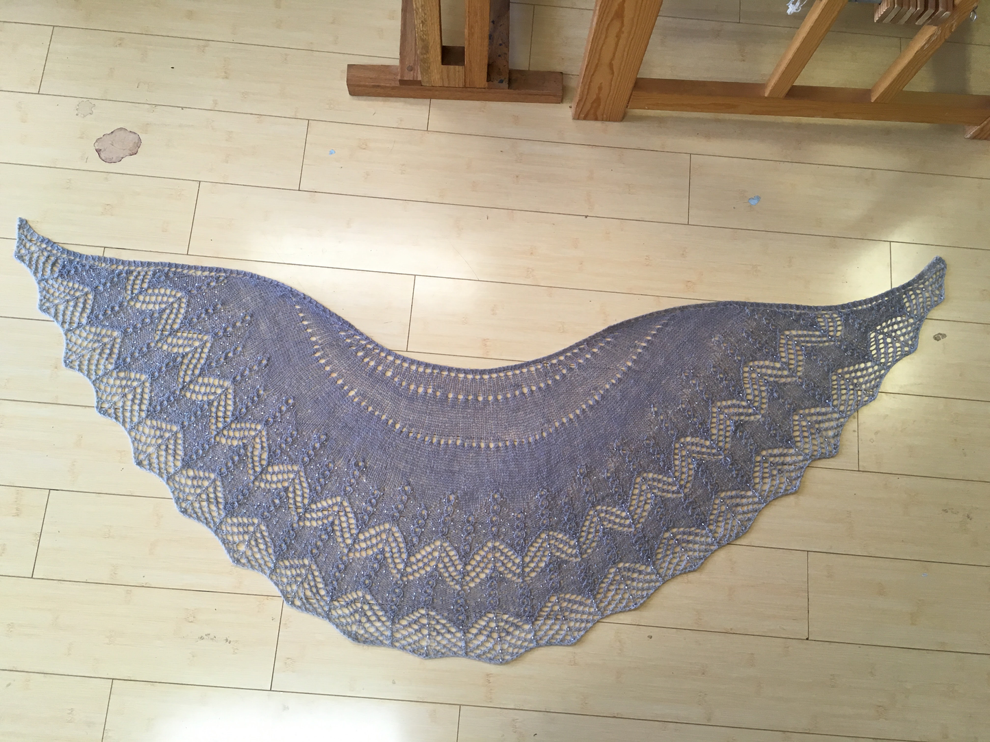 Winter Melody Shawl Pattern