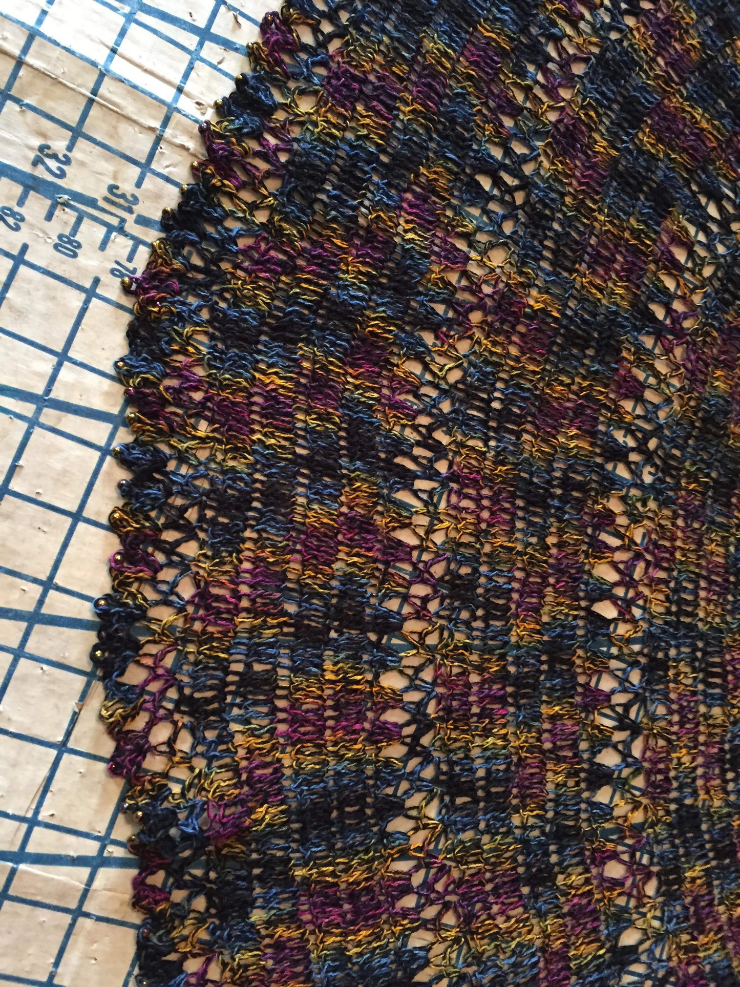 Fanfare Crocheted Shawl Pattern