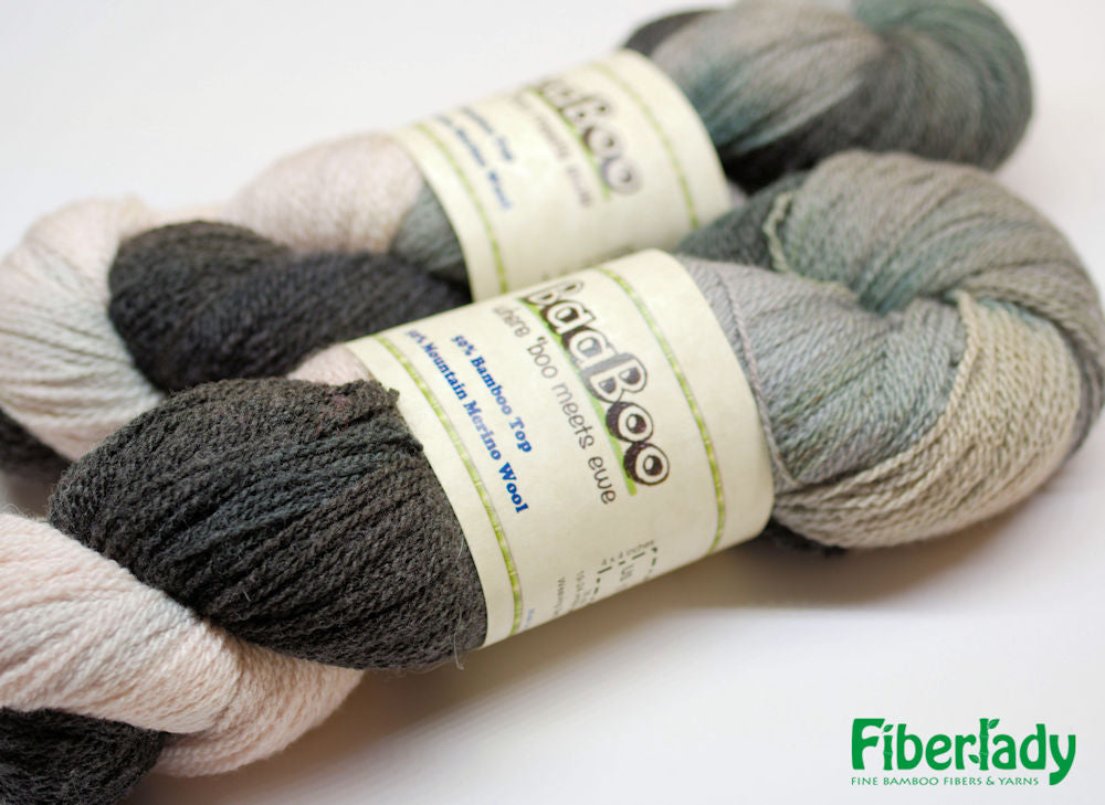 BaaBoo Handpainted Merino Bamboo Yarn