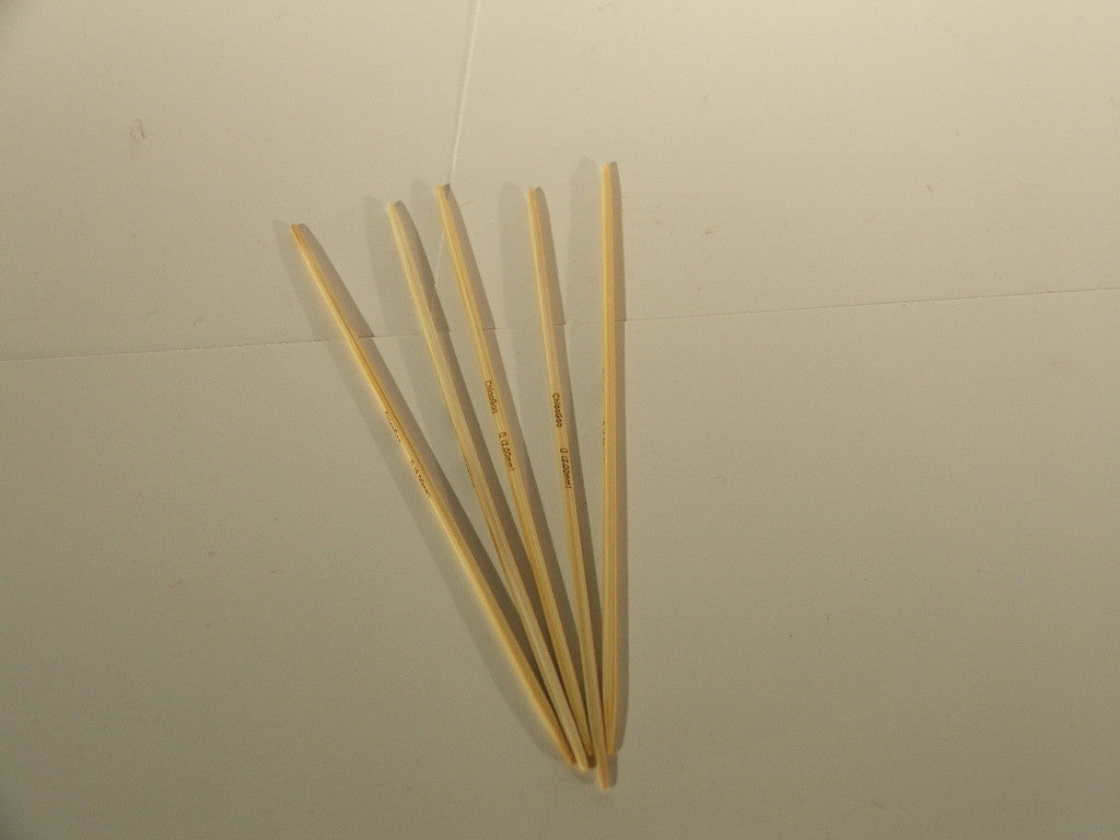 Bamboo Double Point 5" Needles