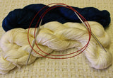 ChiaoGoo Stainless Steel 9" Red Circular Knitting Needles