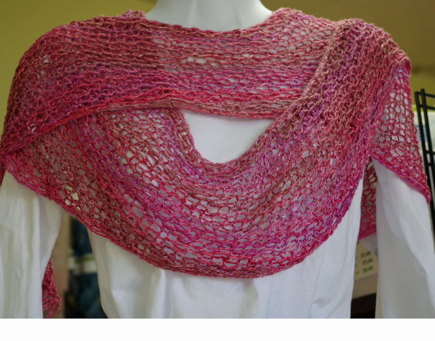 Waves in the Sand Shawl Pattern